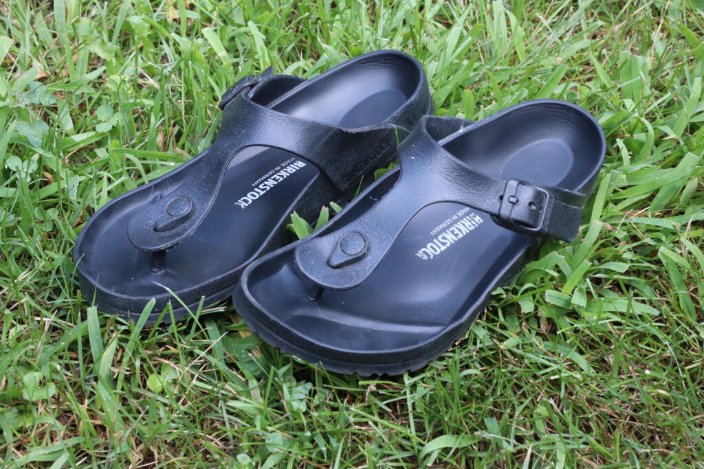 Water Friendly Birkenstock Sandals Gizeh Essentials EVA Review Kat