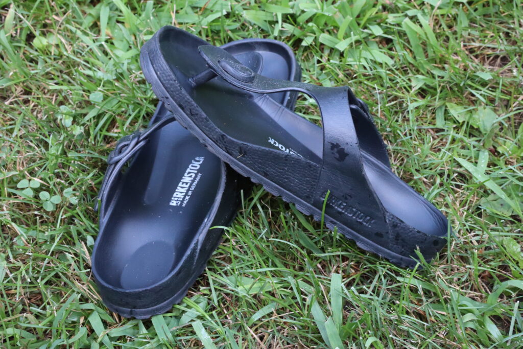Water Friendly Birkenstock Sandals Gizeh Essentials EVA Review Kat
